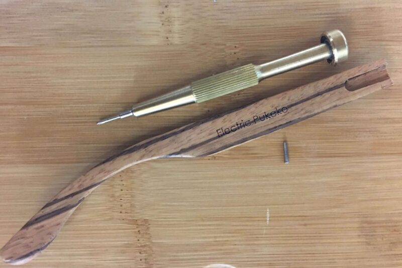 Replacement wooden sunglass - Left Arm (when wearing the sunglasses)